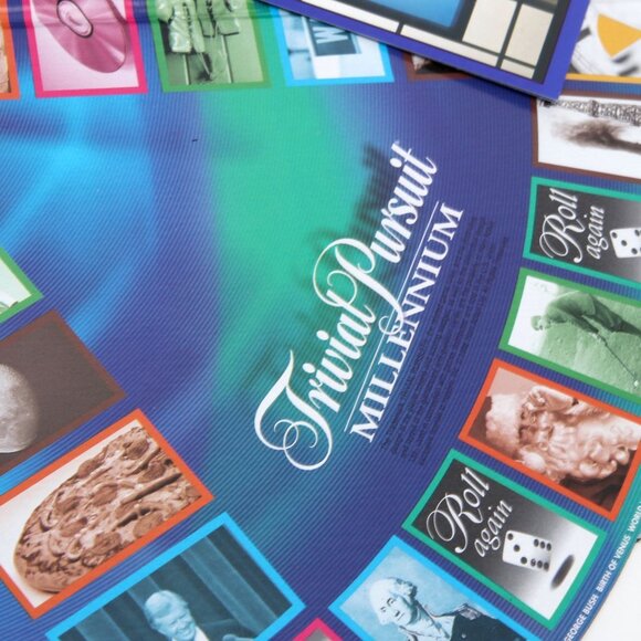 Vintage Trivia Pursuit MILLENNIUM Edition Board Game 1998 Family Fun Holiday - Picture 10 of 12